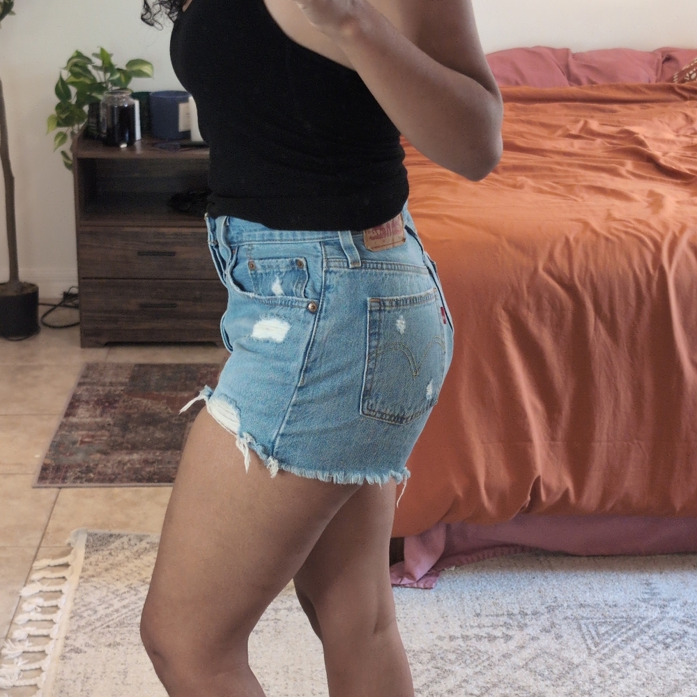 Levi's 501 High Rise Jean Shorts